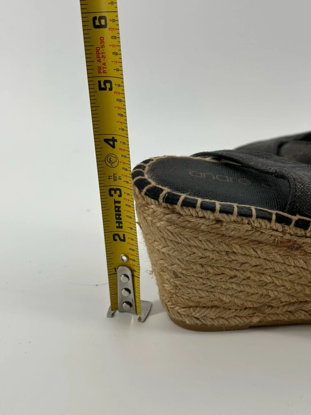 Andre Assous  Espadrille Slingback Wedge Sandals